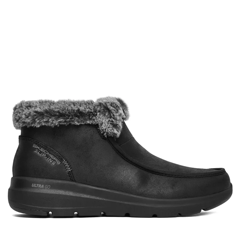 Μποτάκια Skechers Glacial Ultra 144221/BBK Μαύρο