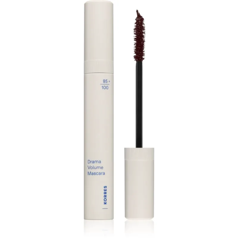 Korres Drama Volume Mascara μάσκαρα για μακρόχρονο όγκο απόχρωση 02 Brown 13 ml