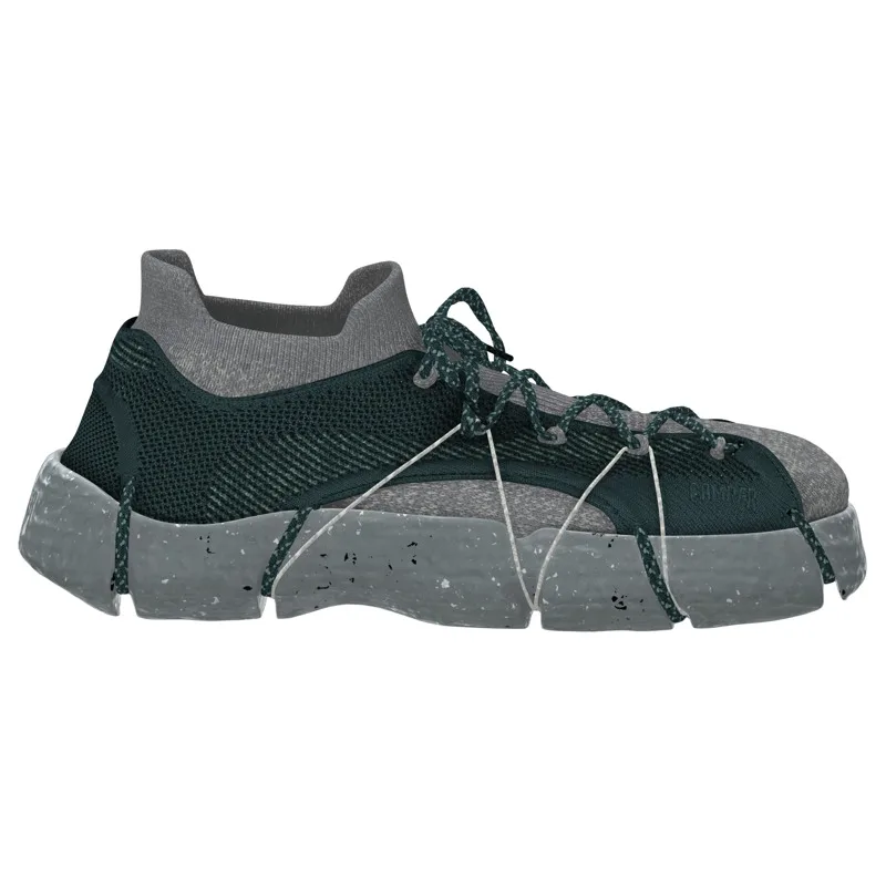 CAMPER Custom Roku - Sneakers Για Γυναικεία - Μαύρο,Γκρι,Λευκό, Μέγεθος 35, Cotton fabric