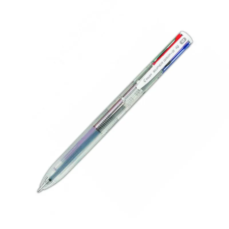 PILOT ΣΤΥΛΟ SUPERGRIP G.4 BPKGG-35M-NC 4ΧΡΩΜΟ 1.0mm ΔΙΑΦΑΝΟ
