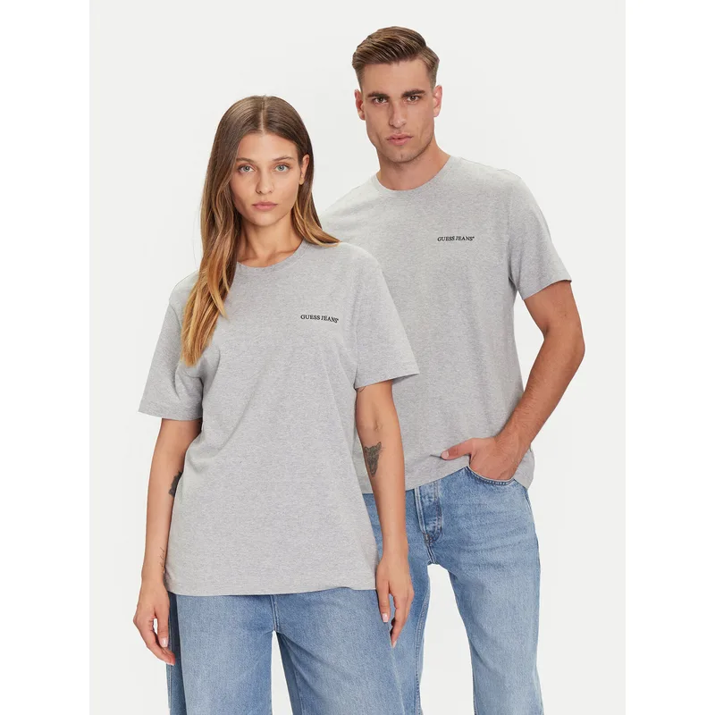 Guess Jeans T-Shirt M5BI78 K8FQ4 Γκρι Regular Fit