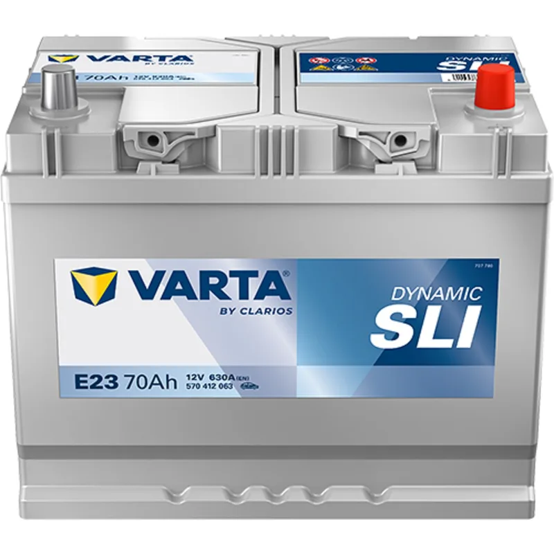 Μπαταρία Αυτοκινήτου VARTA Dynamic SLI E23 12V 70Ah 630A (EN)