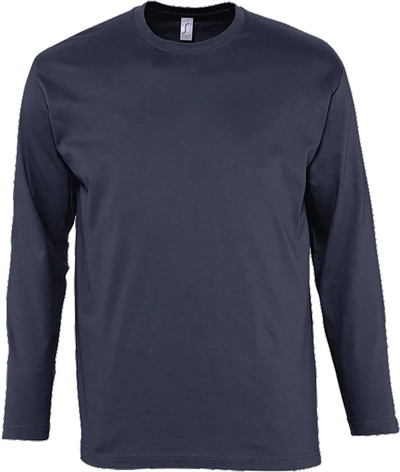 Μακρυμάνικο T-Shirt Monarch SOLS 11420 Navy