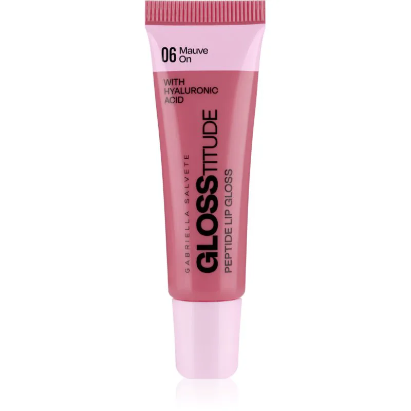 Gabriella Salvete Glosstitude Peptide Lip Gloss ενυδατικό λιπ γκλος απόχρωση 06 Mauve On 10 ml