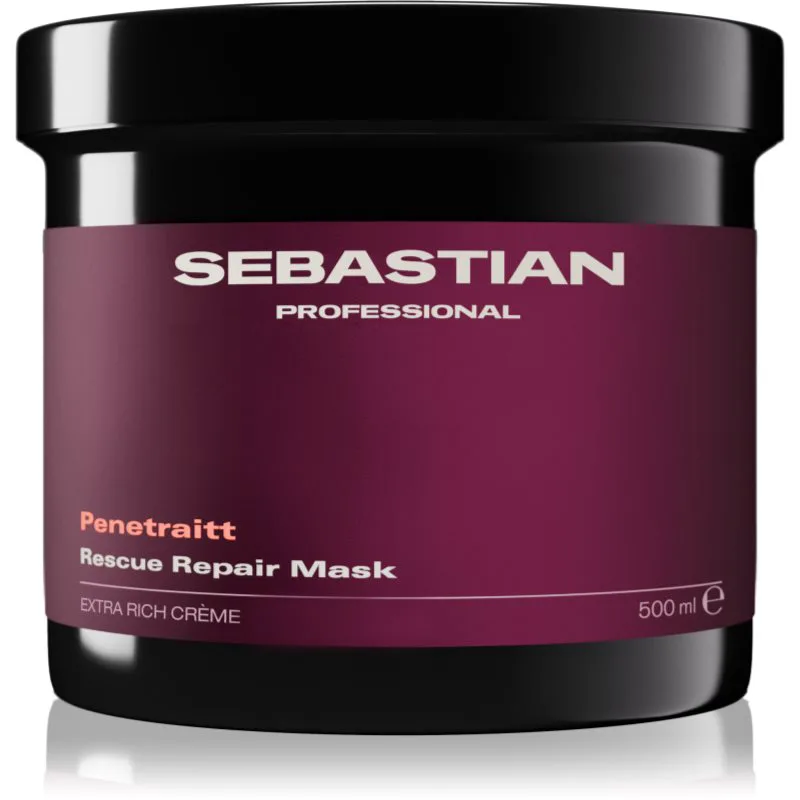 Sebastian Professional Penetraitt μάσκα για κατεστραμμένα, χημικά επεξεργασμένα μαλλιά 500 ml