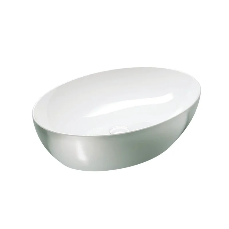 Νιπτήρας Επικαθήμενος GSI Pura 8842-430300 Platinum (60x42cm)
