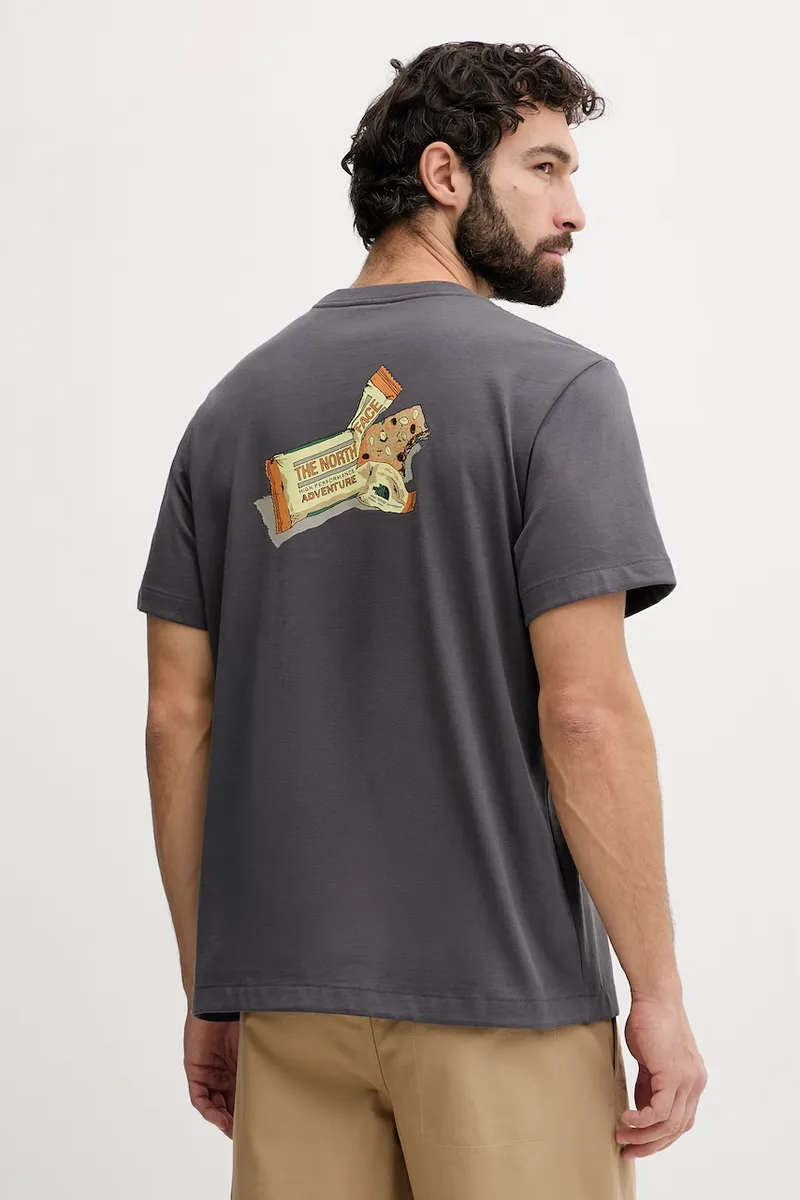 The North Face T-shirt Ανδρικό βαμβακερό SNACK RELAXED