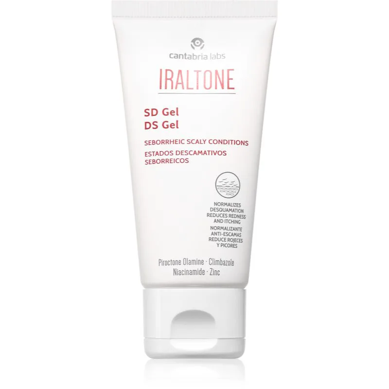 IRALTONE SD Gel φροντίδα για τα μαλλιά για σμηγματορροϊκή δερματίτιδα και σοβαρές καταστάσεις πιτυρίδας 50 ml