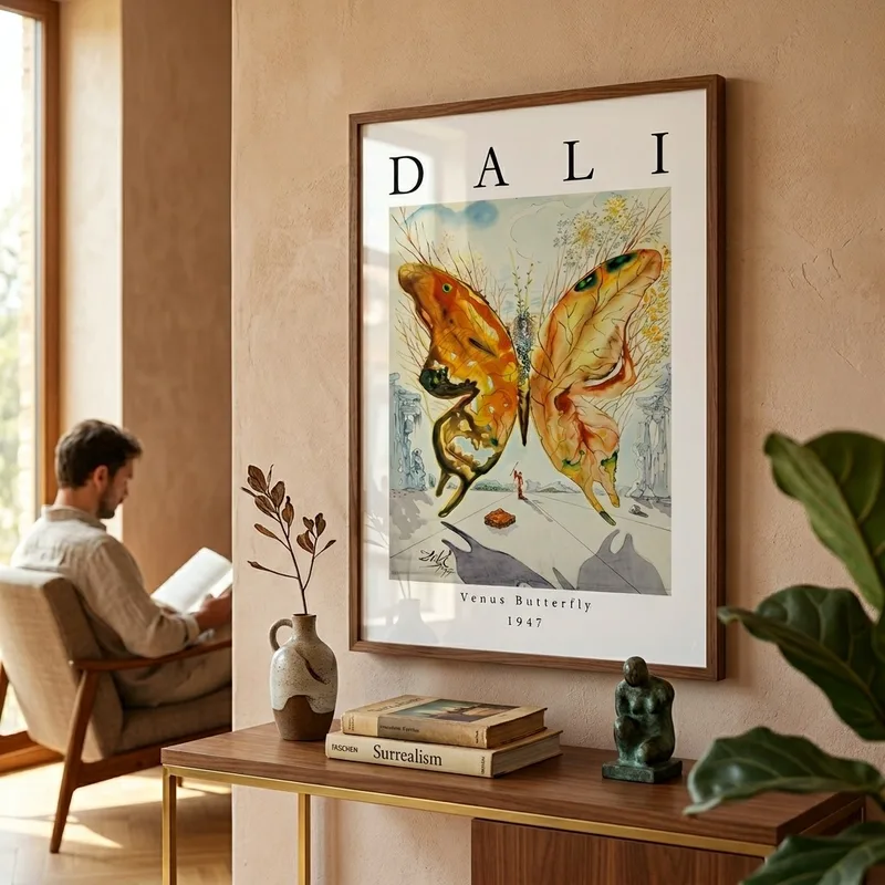 Πόστερ DALI - VENUS BUTTERFLY