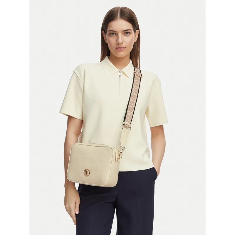 Τσάντα U.S. Polo Assn. BIUXT8580WVP Μπεζ