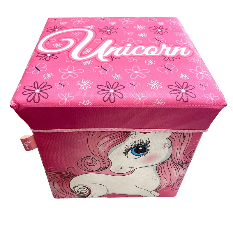 Σκαμπό Με Αποθηκευτικό Χώρο (30X30) Dimcol Unicorn 10