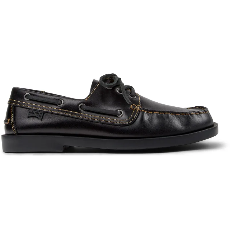 CAMPER Don - Casual παπούτσια Για Ανδρικα - Μαύρο, Μέγεθος 43, Smooth leather
