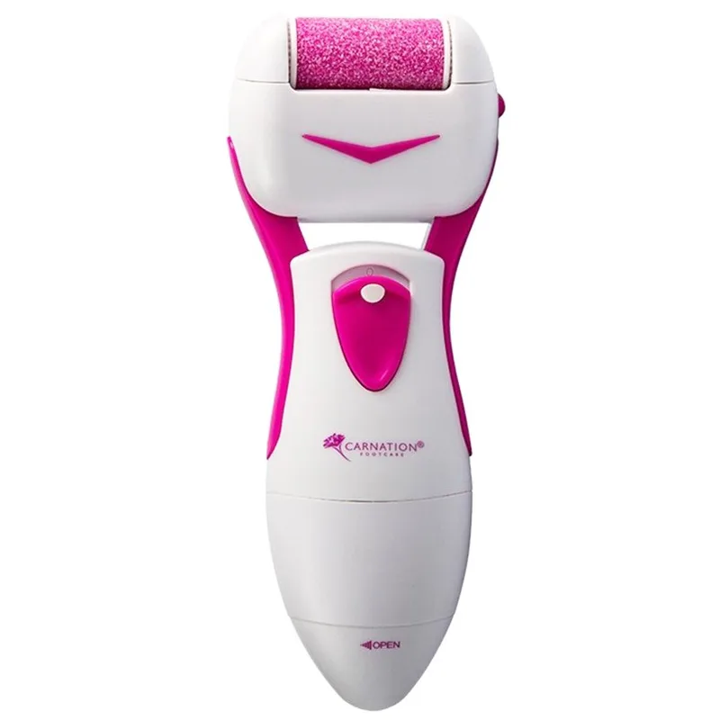 Carnation Footcare Silky Feet Hard Skin Remover Αδιάβροχη Ηλεκτρική Λίμα Αφαίρεσης των Σκληρύνσεων του Δέρματος για Απαλά Πόδια σε Δευτερόλεπτα 1 Τεμάχιο