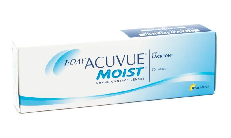 JOHNSONS & JOHNSONS ΦΑΚΟΙ ΕΠΑΦΗΣ JOHNSONS & JOHNSONS ACUVUE 1 DAY MOIST 30τμχ ACUVUE 1 DAY MOIST 30τμχ