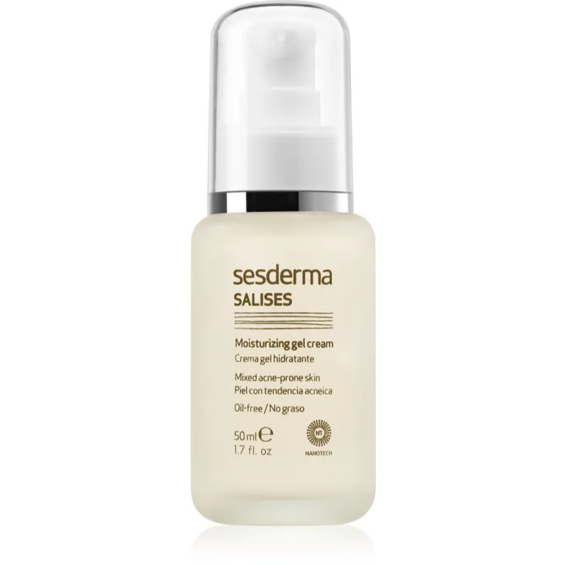 Sesderma Salises ενυδατικό τζελ κρέμα για λιπαρή επιδερμίδα με τάση για ακμή 50 ml
