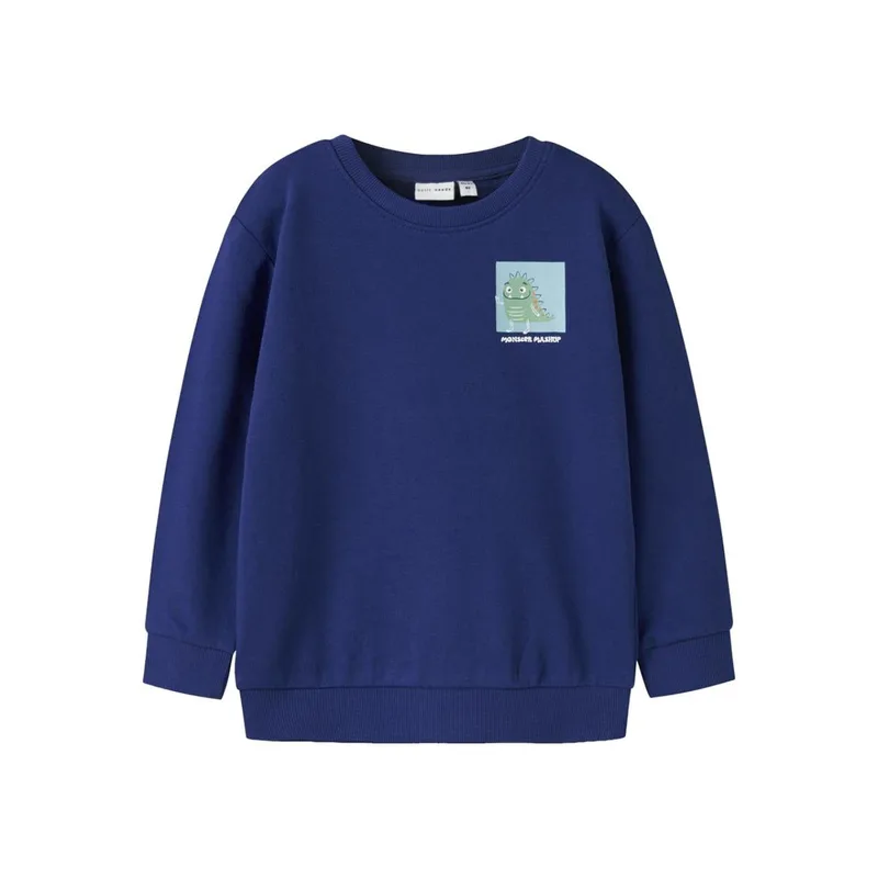 Μπλούζα φούτερ αγόρι name it-13246351-Sodalite Blue