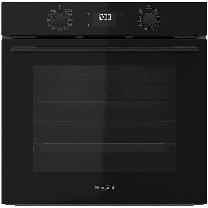 Εντοιχιζόμενος Φούρνος άνω Πάγκου, OMK58HU1B , 71lt , Π59.5εκ. , Μαύρος, Whirlpool