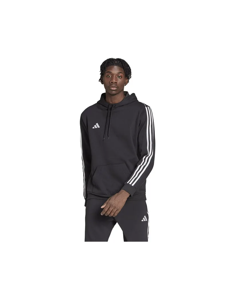 Adidas Tiro 23 League Ανδρικό Φούτερ με Κουκούλα και Τσέπες Μαύρο HS3598