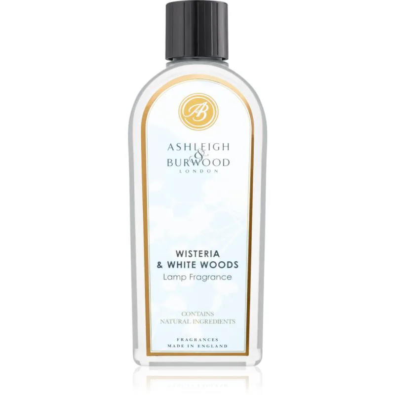 Ashleigh & Burwood London Lamp Fragrance Wisteria & White Woods ανταλλακτικό καταλυτικού λαμπτήρα 500 ml
