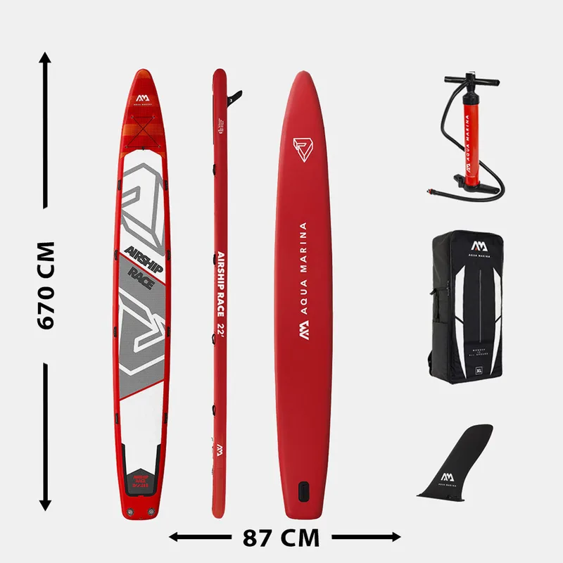 Aqua Marina Am Sup Airship-Team Race 670X87X20Cm 460kg Φουσκωτή Σανίδα SUP (9000108852_38150)