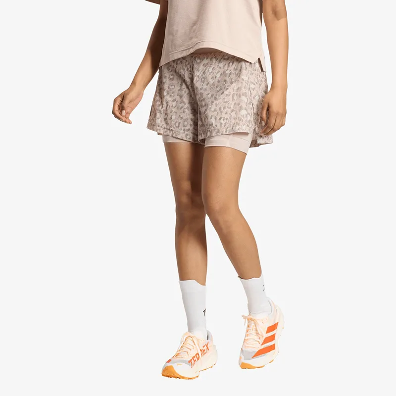 Σορτς adidas Terrex Xploric 2In1 Shorts Printed Wonder Alumina/ Wonder Taupe/ Trace Brown 12