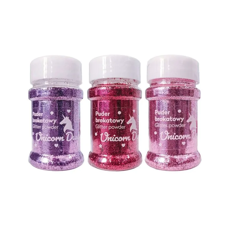 Σκόνη Λάμψης Interdruk 337450 Glitter Unicorn 45gr 1 τεμ. (Τυχαία Επιλογή Χρώματος)