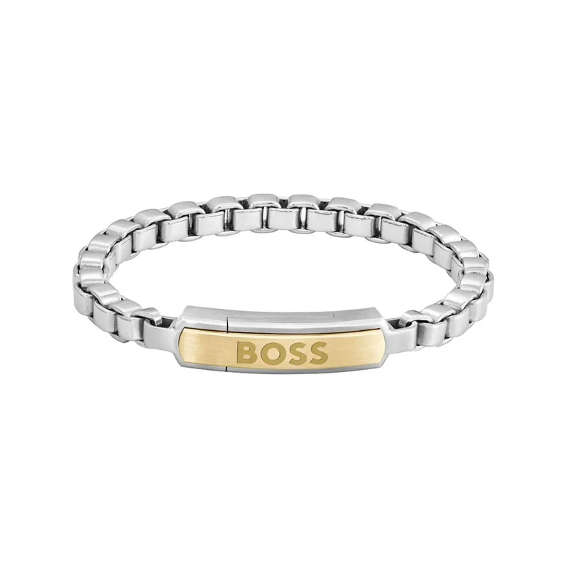HUGO BOSS Ανδρικό Βραχιόλι Από Ανοξείδωτο Ατσάλι 1580597M