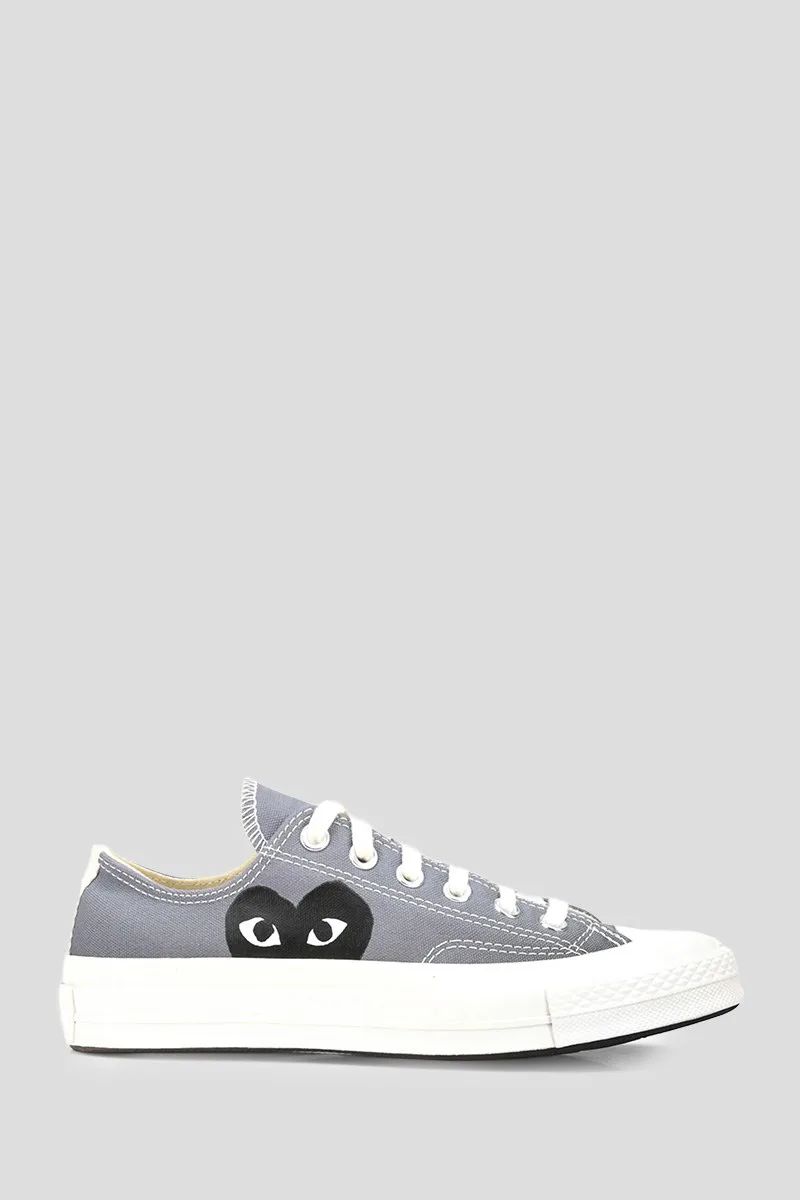 COMME DES GARÇONS PLAY Ανδρικό Γκρι Converse Chuck 70 Sneakers