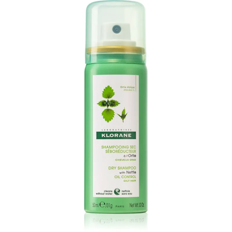 Klorane Nettle ξηρό σαμπουάν Για λιπαρά μαλλιά 50 ml
