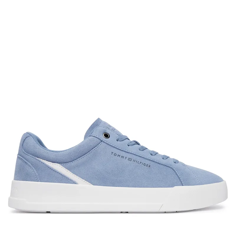Αθλητικά Tommy Hilfiger Th Court Premium Suede FM0FM05880 Μπλε