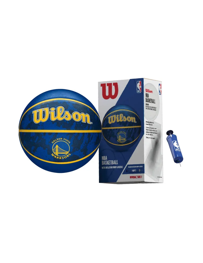 Wilson Golden State Warriors NBA Team Tribute Size 7