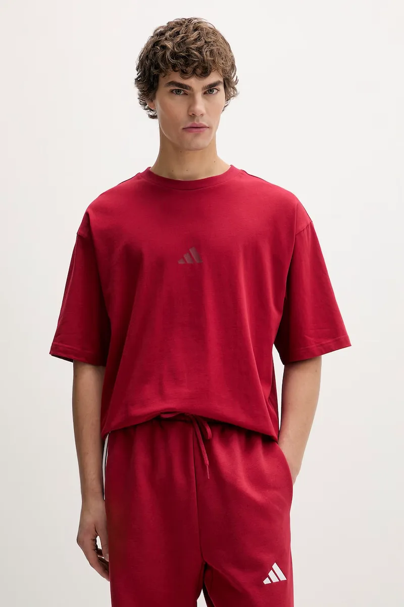 Βαμβακερό μπλουζάκι adidas
