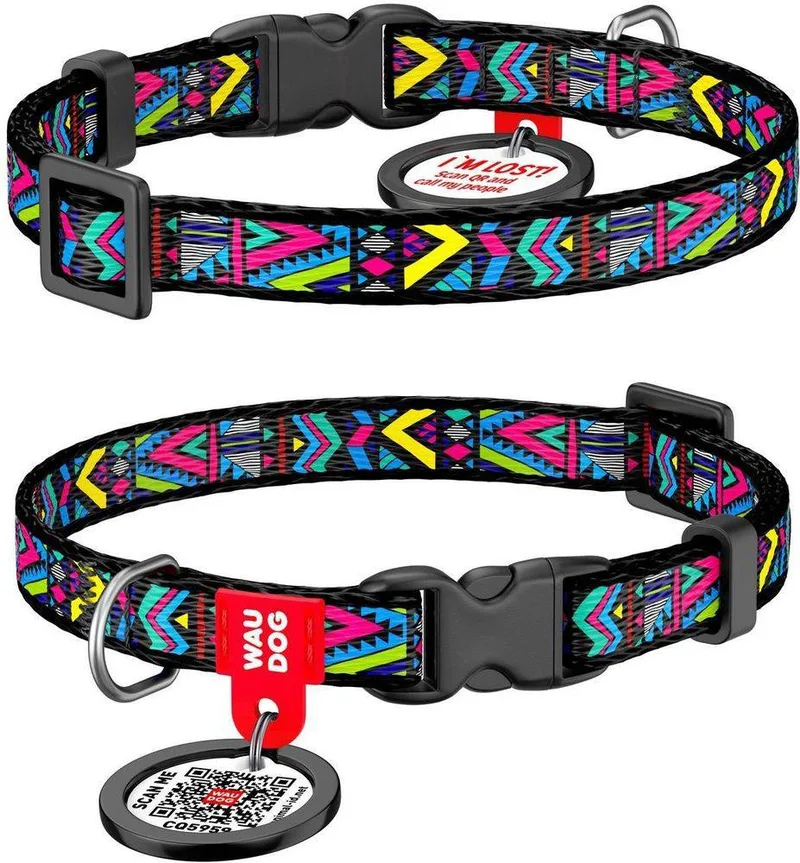 ΠΕΡΙΛΑΙΜΙΟ WAUDOG INDIE PLASTIC FASTEX (15MM / 23-35CM)