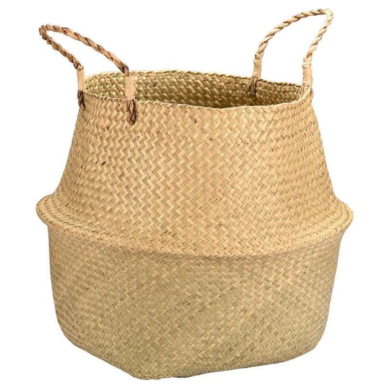 Καλάθι Οργάνωσης Seagrass Lagoon 48x48x40εκ. Estia 02-28855 (Υλικό: Seagrass) - estia - 02-28855