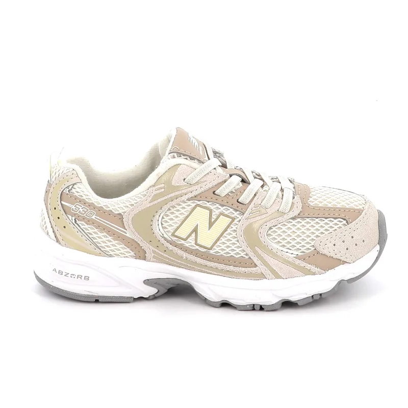Παιδικό Αθλητικό Παπούτσι New Balance 530 Χρώματος Μπεζ P5305C7
