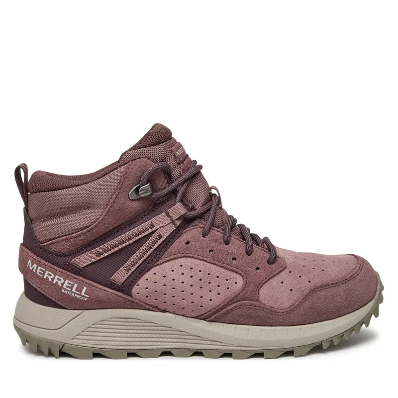 Ορειβατικά παπούτσια Merrell Wildwood Mid Ltr Wp J068104 Μπορντό