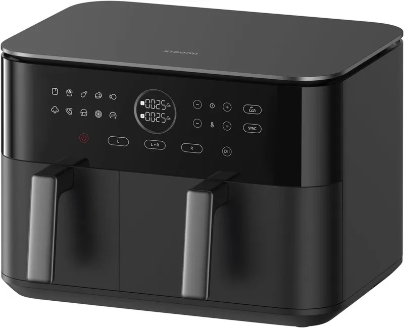 Xiaomi Friggitrice ad Aria Air Fryer Dual Zone 10L 2700W Black