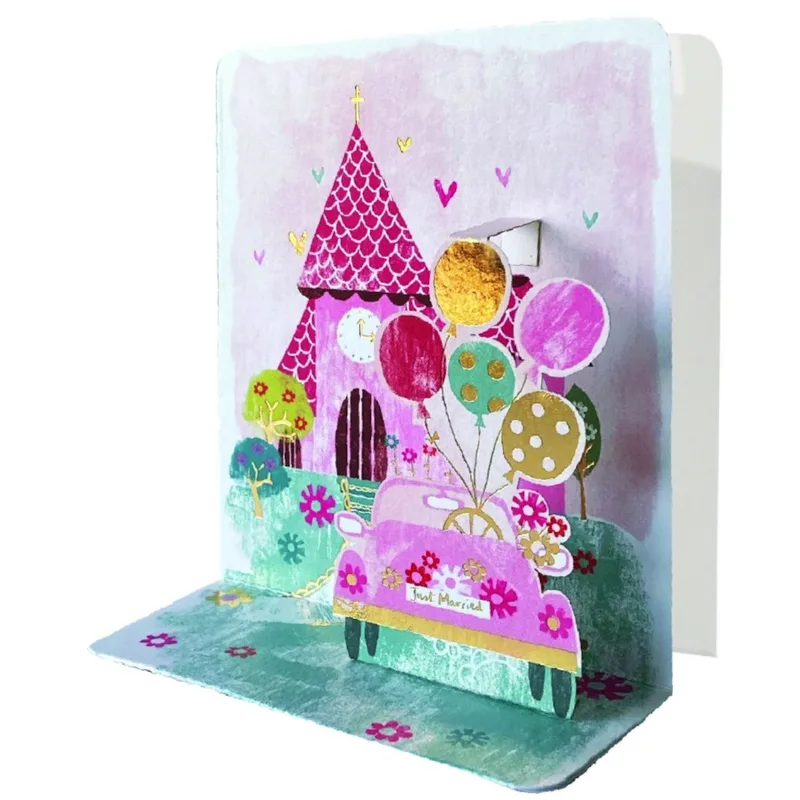 Ευχετήρια Κάρτα 3D 10,5x12 Just Married Pictura PI21569