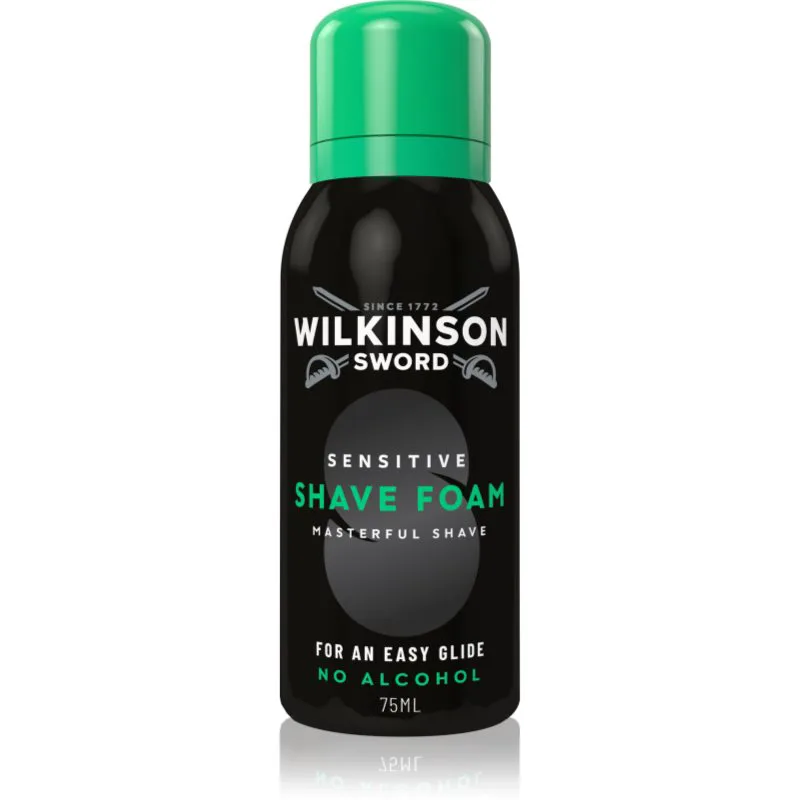 Wilkinson Sword Sensitive Shave Foam αφρός ξυρίσματος για άντρες 75 ml