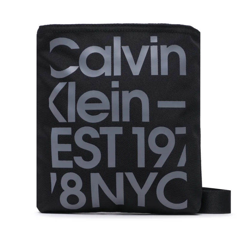 Τσαντάκι Calvin Klein Jeans Sport Essentials Flatpack18 Gr K50K510378 Μαύρο
