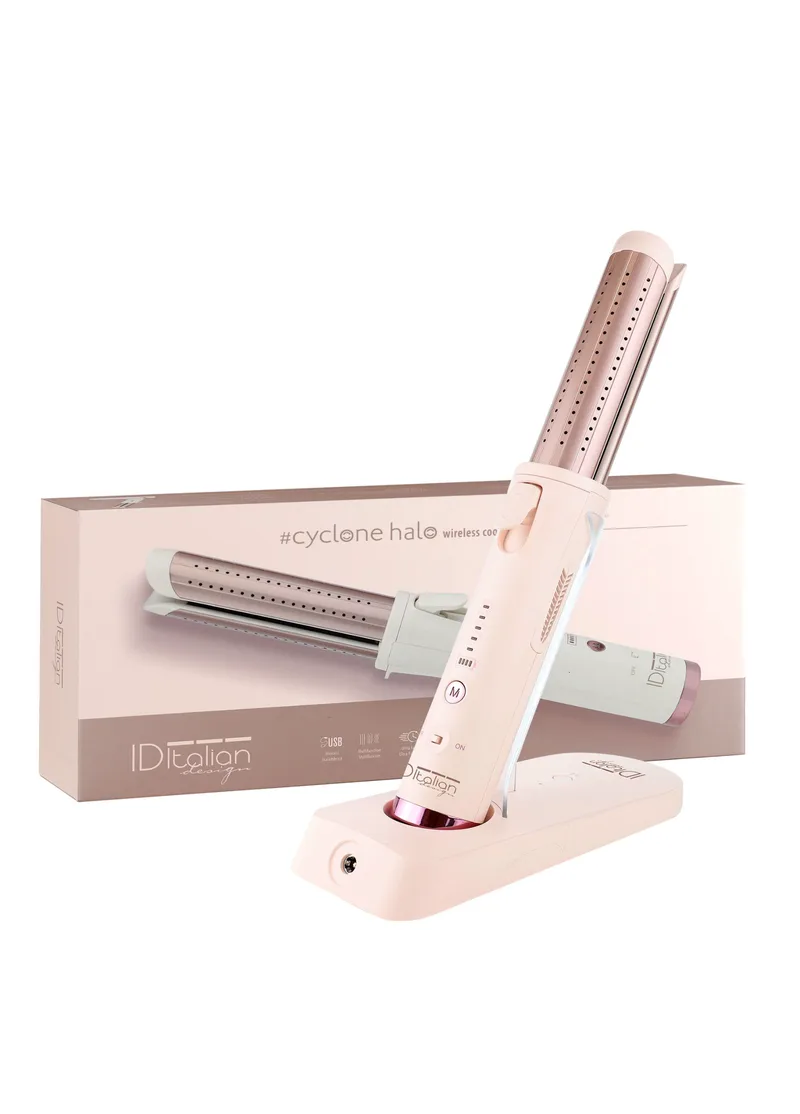 PostQuam & More Professional - CYCLONE HALO WIRELESS PROFESSIONAL HAIR STYLING IRON ITALIAN DESIGN