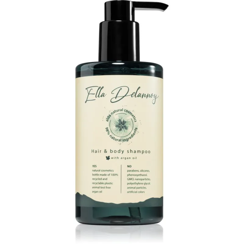 Ella Delannoy Hair & Body Shampoo οργανικό σαμπουάν για σώμα και μαλλιά 310 ml