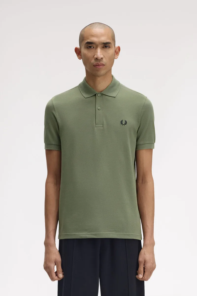 Ανδρικό Polo Plain Fred Perry Shirt M6000-Z50 Πράσινο