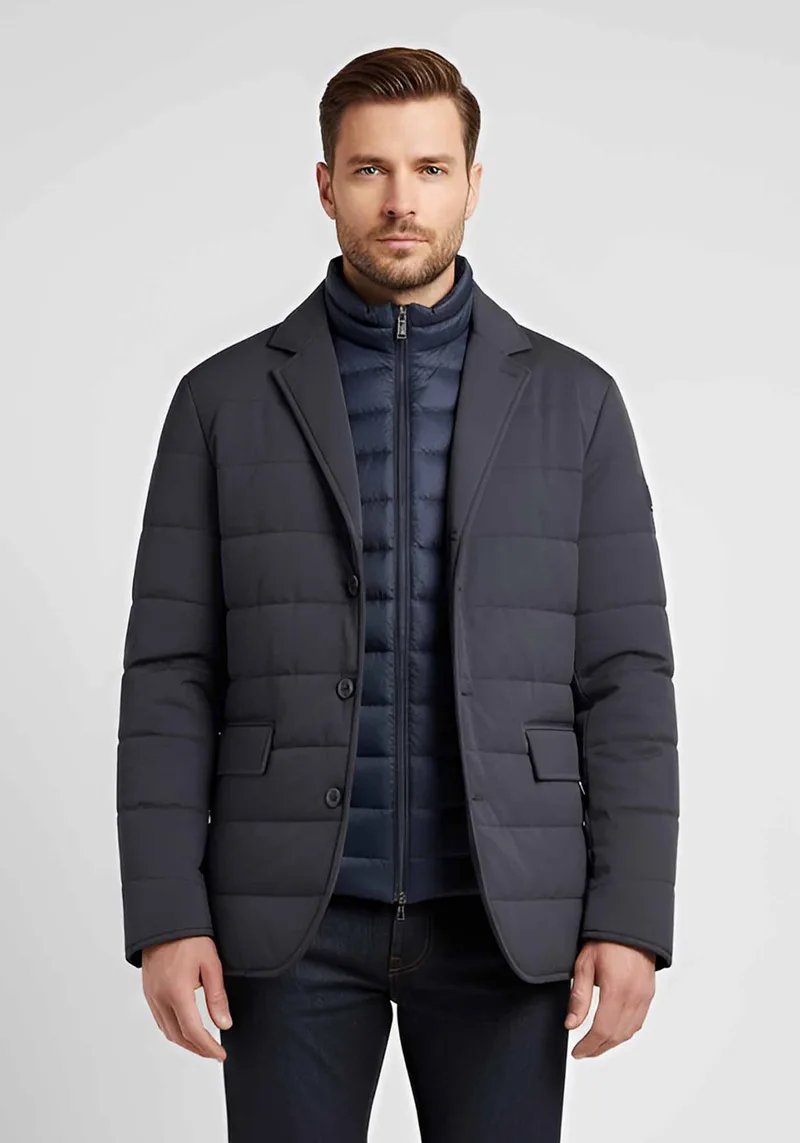 Guy Laroche Μπουφάν της σειράς Hybrid - GLEW245652 2 Blue