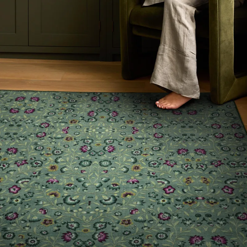 Blossoming Vines Eco-Washable Rug