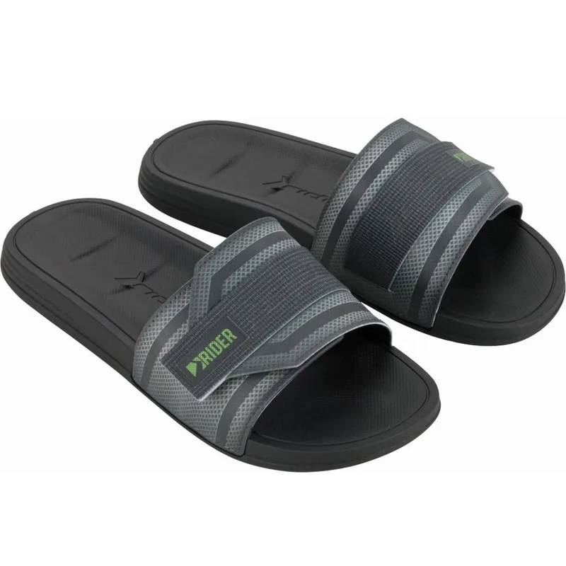 Rider | Walk Slide Ad | 780-25013 | Black/Black/Green | (12394-BB536)