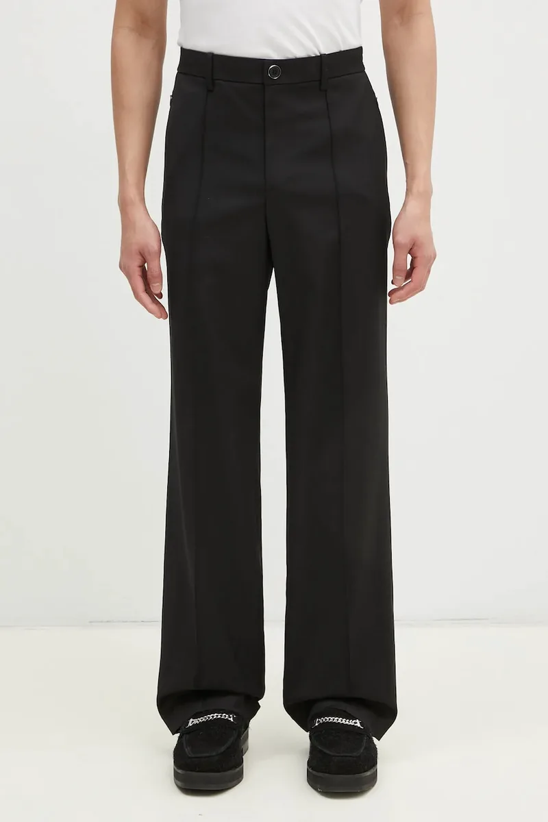 Μάλλινο παντελόνι Helmut Lang Relaxed Trouser.Suit
