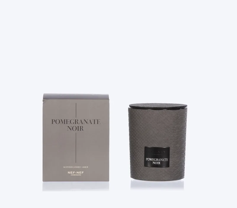 Αρωματικό Κερί Nef-Nef Pomegranate Noir Grey 450gr