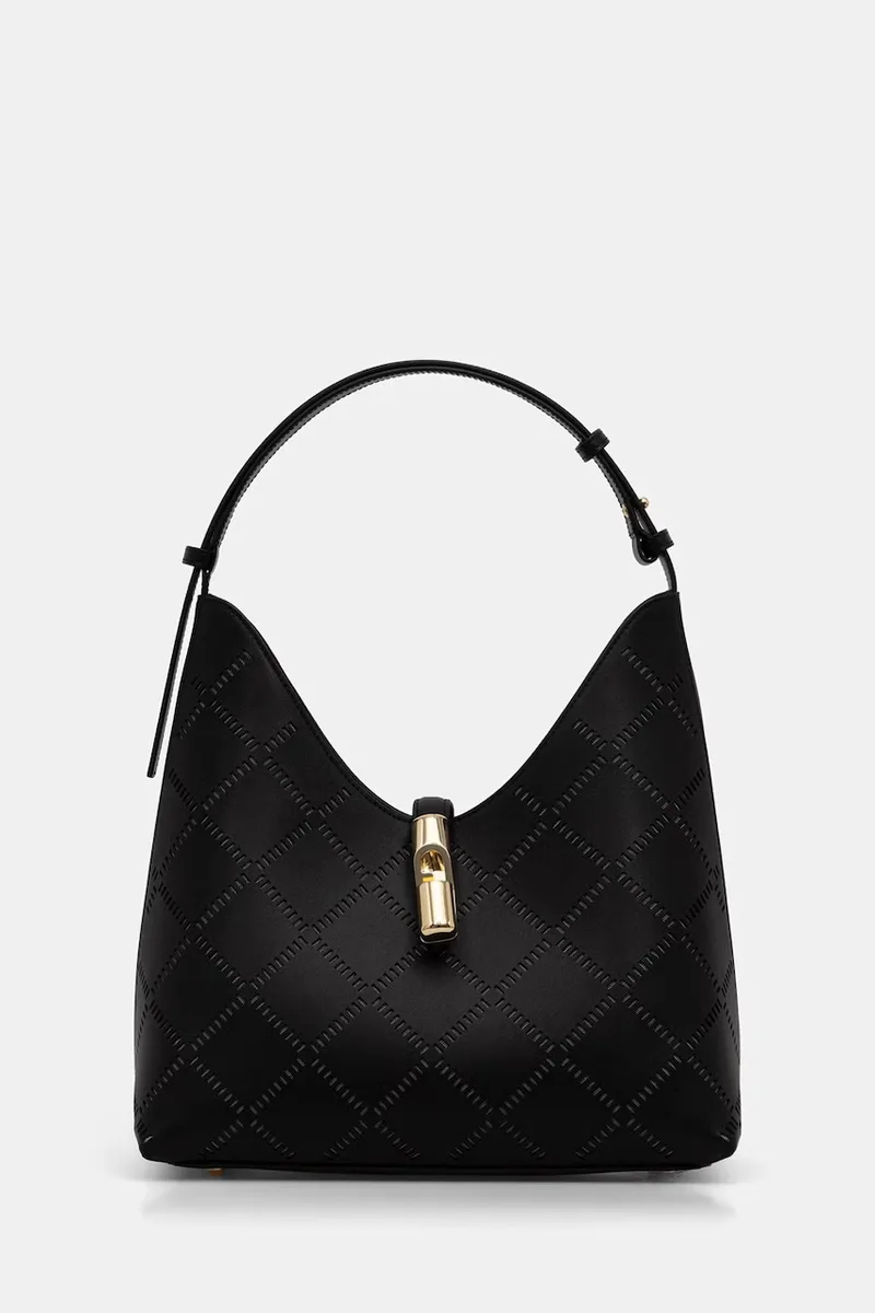 Furla μικρή τσάντα γυναικεία δέρμα Goccia M Hobo