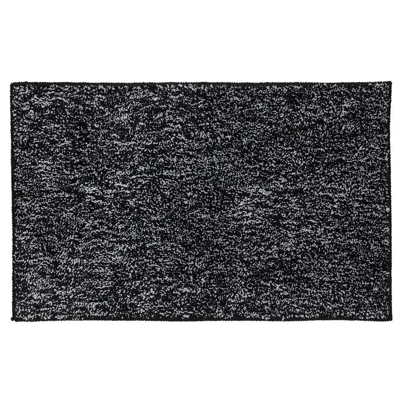 Ταπέτο Μπάνιου Polyester 50x80εκ. Speckles Black Sealskin 294605419 (Ύφασμα: Polyester, Χρώμα: Λευκό) - sealskin - sl-294605419